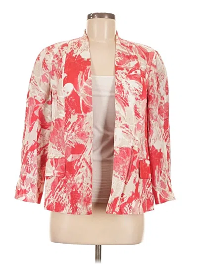 Pre-owned Louben Blazer Jacket In Red