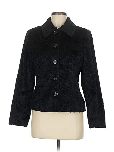 Pre-owned Louben Cardigan Sweater In Black