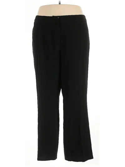 Pre-owned Louben Dress Pants In Black