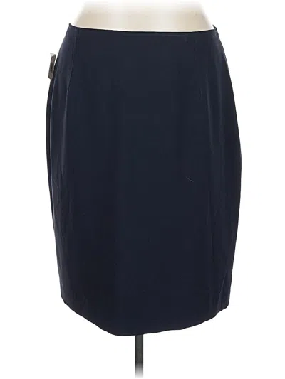 Pre-owned Louben Formal Skirt In Blue