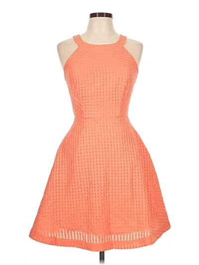 Pre-owned Louche Cocktail Dress In Orange