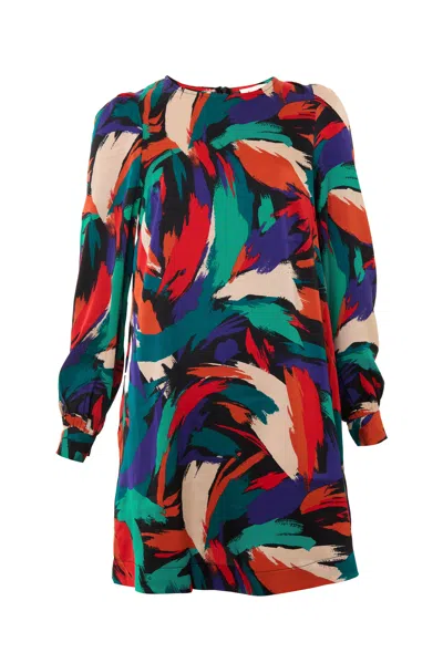Louche Women's Didee Hofmann Print Long Sleeve Mini Dress In Multi