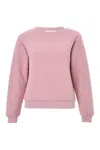 Louche Women's Pink / Purple Jan Heartfelt Quilted Sweatshirt - Pale Pink In Pink/purple