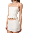 Loucia Lanikai Halter Top In White In White