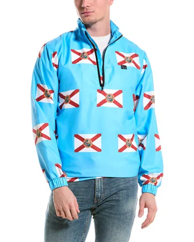 Loudmouth 1/4-zip Pullover In Blue