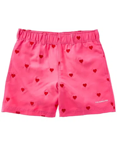 Loudmouth Anytime Short In Pink