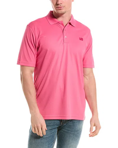 Loudmouth Heritage Polo Shirt In Pink