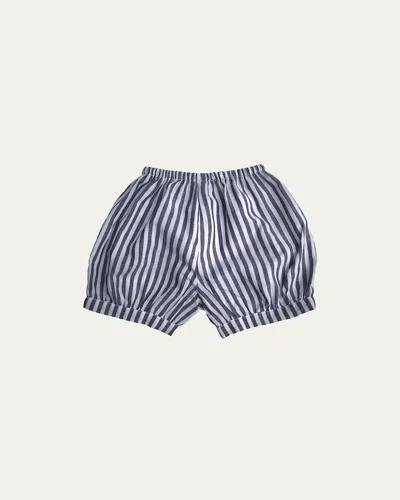 Louelle Boy's Harbor Island Stripe Shorts In Harbor Island