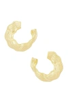 Louis Abel Abluvio Earring In 18k Yellow Gold Vermeil