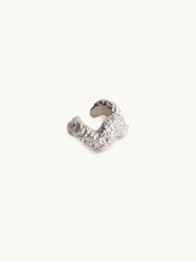 Louis Abel Aurea´ Ear Cuff Silver In Gray