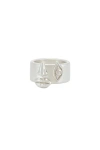 Louis Abel Iro Ring In Silver