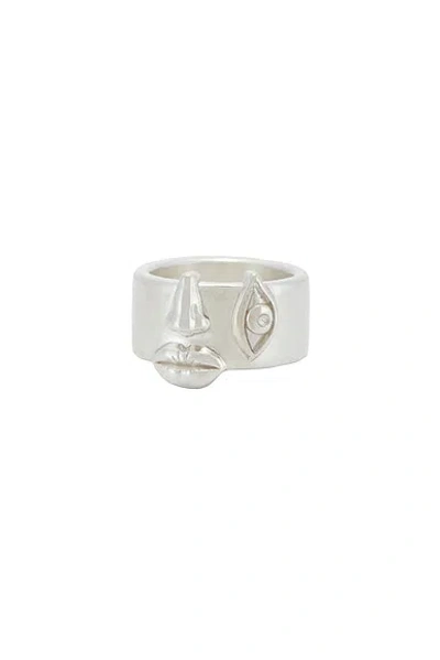 Louis Abel Iro Ring In Silver
