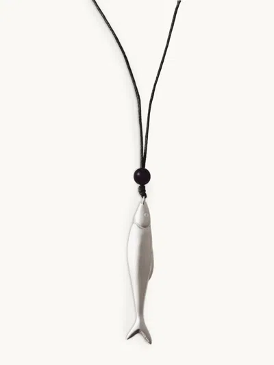Louis Abel Marée Necklace In Gray