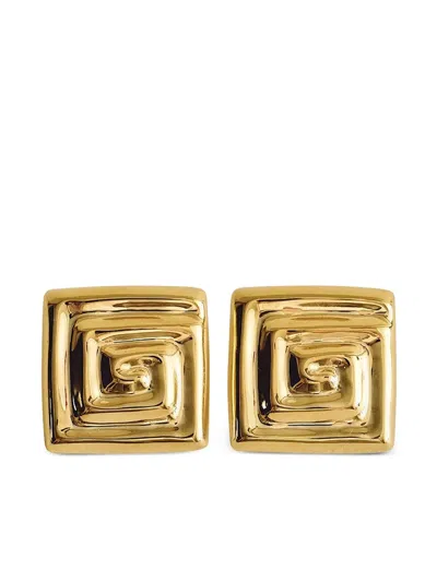 LOUIS ABEL UZU SQUARE EARRINGS
