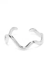 Louis Abel Ventilo Polished Bracelet In Silver