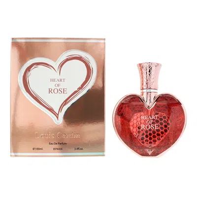 Louis Cardin Ladies Heart Of Rose Edp Spray 3.4 oz Fragrances 6299800202606