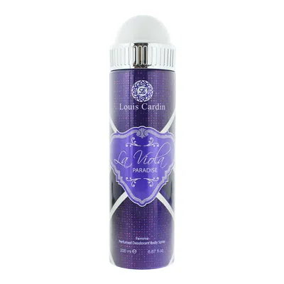 Louis Cardin Ladies La Viola Paradise Deodorant Spray 6.7 oz Fragrances 6299800204631