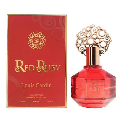 Louis Cardin Ladies Red Ruby Edp 3.4 oz Fragrances 6309800205221