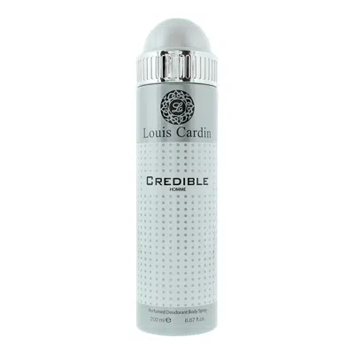 Louis Cardin Men's Credible Deodorant Spray 6.7 oz Fragrances 9922200199944
