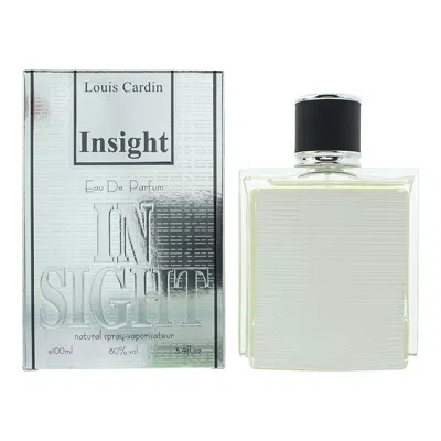 Louis Cardin Men's Insight Edp Spray 3.4 oz Fragrances 6299800200107