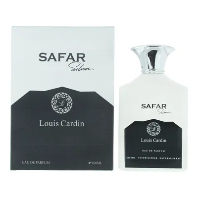 Louis Cardin Men's Safar Silver Edp Spray 3.4 oz Fragrances 6299800203757