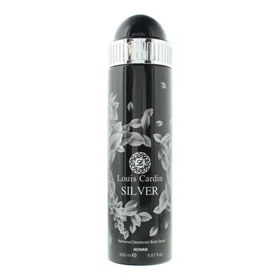 Louis Cardin Men's Silver Deodorant Spray 6.7 oz Fragrances 6283567789203