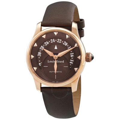 Louis Erard Emotion Automatic Brown Dial Men's Watch 92600oe13.bas90 In Brown / Gold / Gold Tone / Rose / Rose Gold / Rose Gold Tone