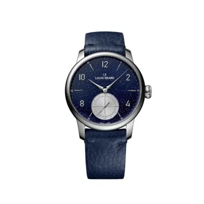 Louis Erard Excellence Petite Seconde Aventurine Automatic Blue Dial Men's Watch 34238aa32.bva134