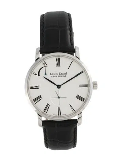 Pre-owned Louis Erard Excellence Power Reserve Watch In Multi