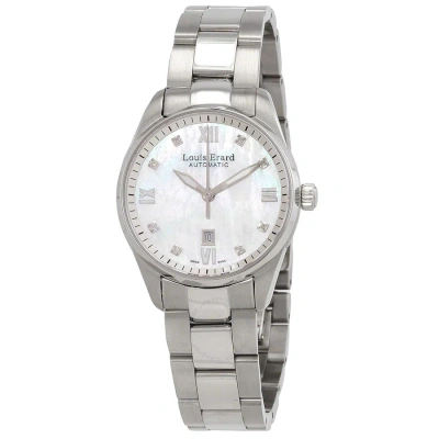 Louis Erard Heritage Automatic Diamond Ladies Watch 20100aa14.bma17 In Metallic