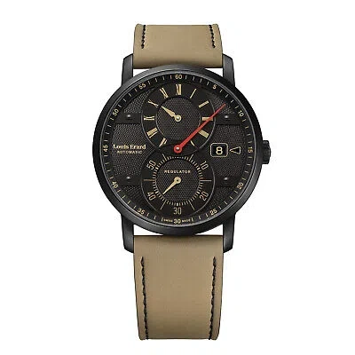 Pre-owned Louis Erard Louiserard Excellence, M, Strp, Blk Regltr-d,s/s-b,m Mch