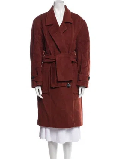 Pre-owned Louis Fèraud Angora Coat In Multi