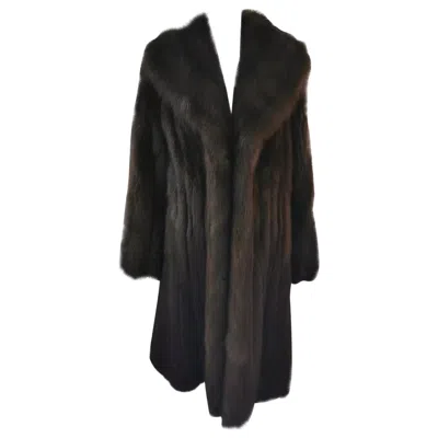Pre-owned Louis Fèraud Louis Féraud Barguzin Russian Sable Fur Coat (size 8-m) ~no Duties In Black