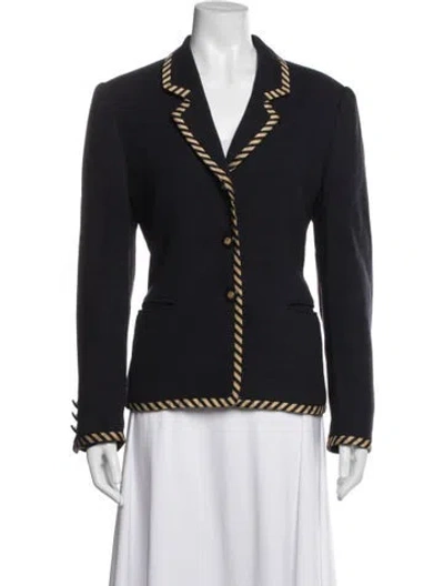 Pre-owned Louis Fèraud Blazer In Blue
