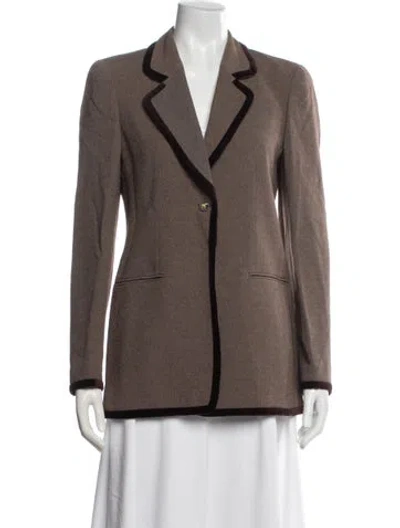Pre-owned Louis Fèraud Blazer In Brown