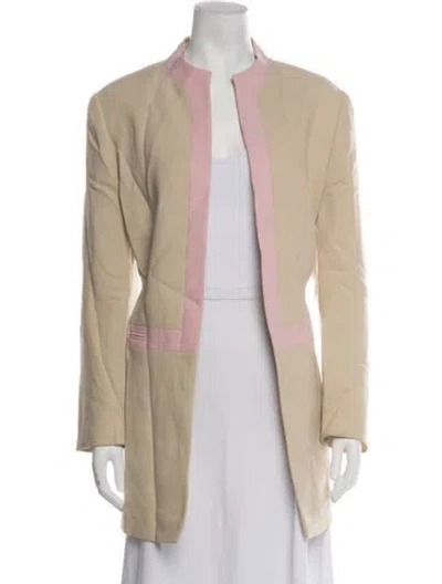 Pre-owned Louis Fèraud Blazer In Neutrals