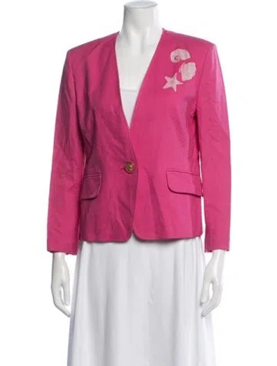 Pre-owned Louis Fèraud Blazer In Pink