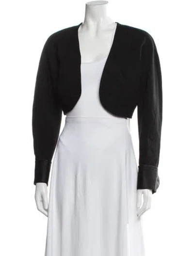 Pre-owned Louis Fèraud Bolero In Black