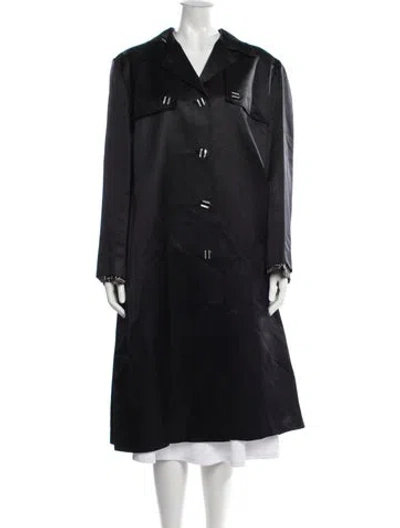Pre-owned Louis Fèraud Coat In Black