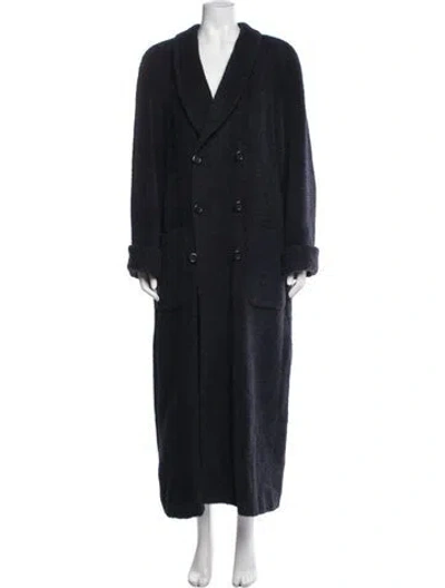 Pre-owned Louis Fèraud Coat In Blue