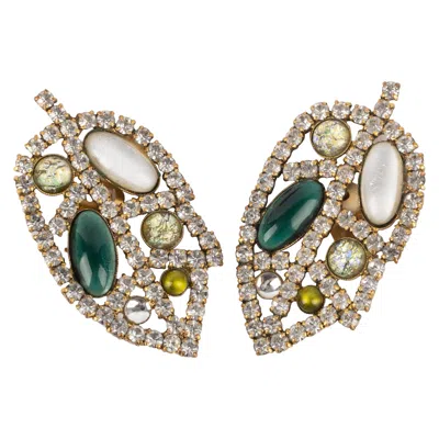 Pre-owned Louis Fèraud Louis Féraud Earrings Haute Couture, Circa 1980 In Multi