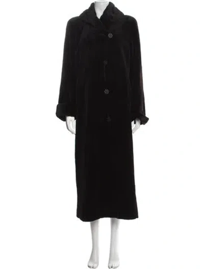 Pre-owned Louis Fèraud Fur Jacket In Brown