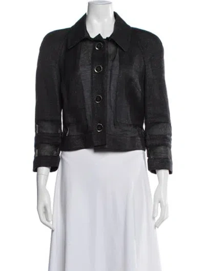 Pre-owned Louis Fèraud Jacket In Black