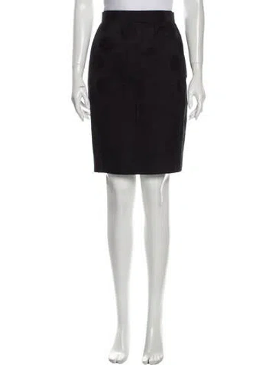 Pre-owned Louis Fèraud Knee-length Skirt In Black