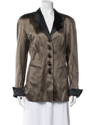 Pre-owned Louis Fèraud Silk Blazer In Multi