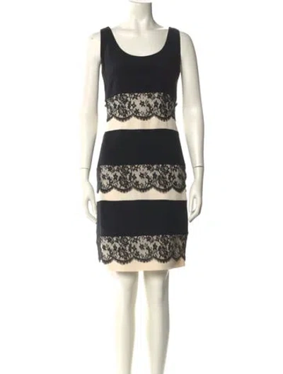 Pre-owned Louis Fèraud Silk Mini Dress