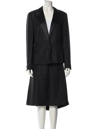 Pre-owned Louis Fèraud Skirt Suit In Black