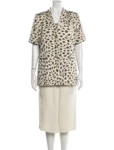 Pre-owned Louis Fèraud Skirt Suit In Neutral