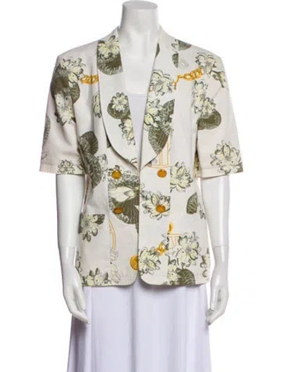 Pre-owned Louis Fèraud Vintage 1980's Evening Jacket In Neutral