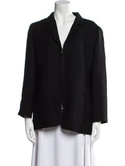 Pre-owned Louis Fèraud Vintage 1980's Jacket In Black